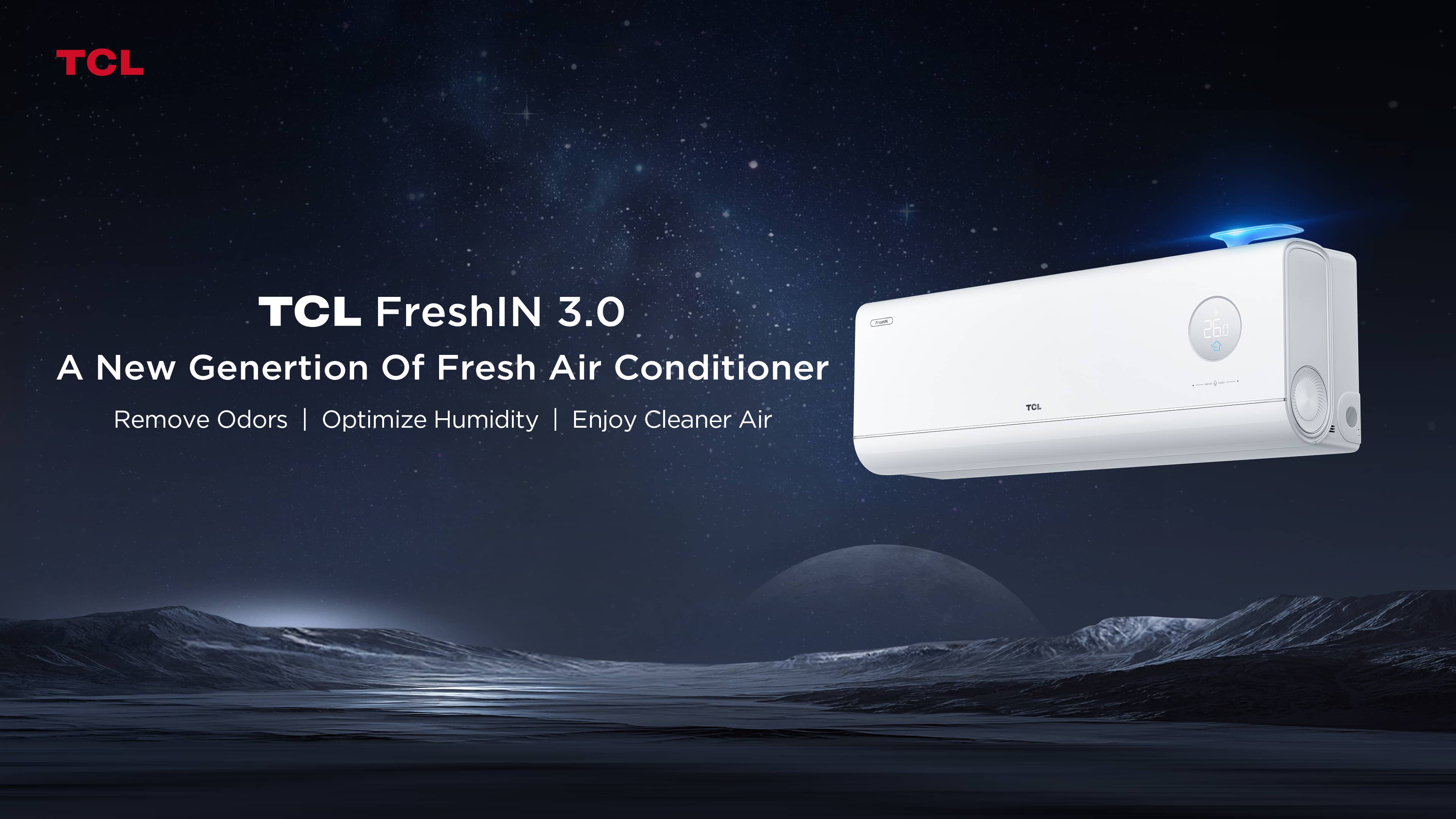 Il condizionatore d'aria TCL FreshIN ha vinto il premio Smart Fresh Air Technology Innovation Award al CES 2025
