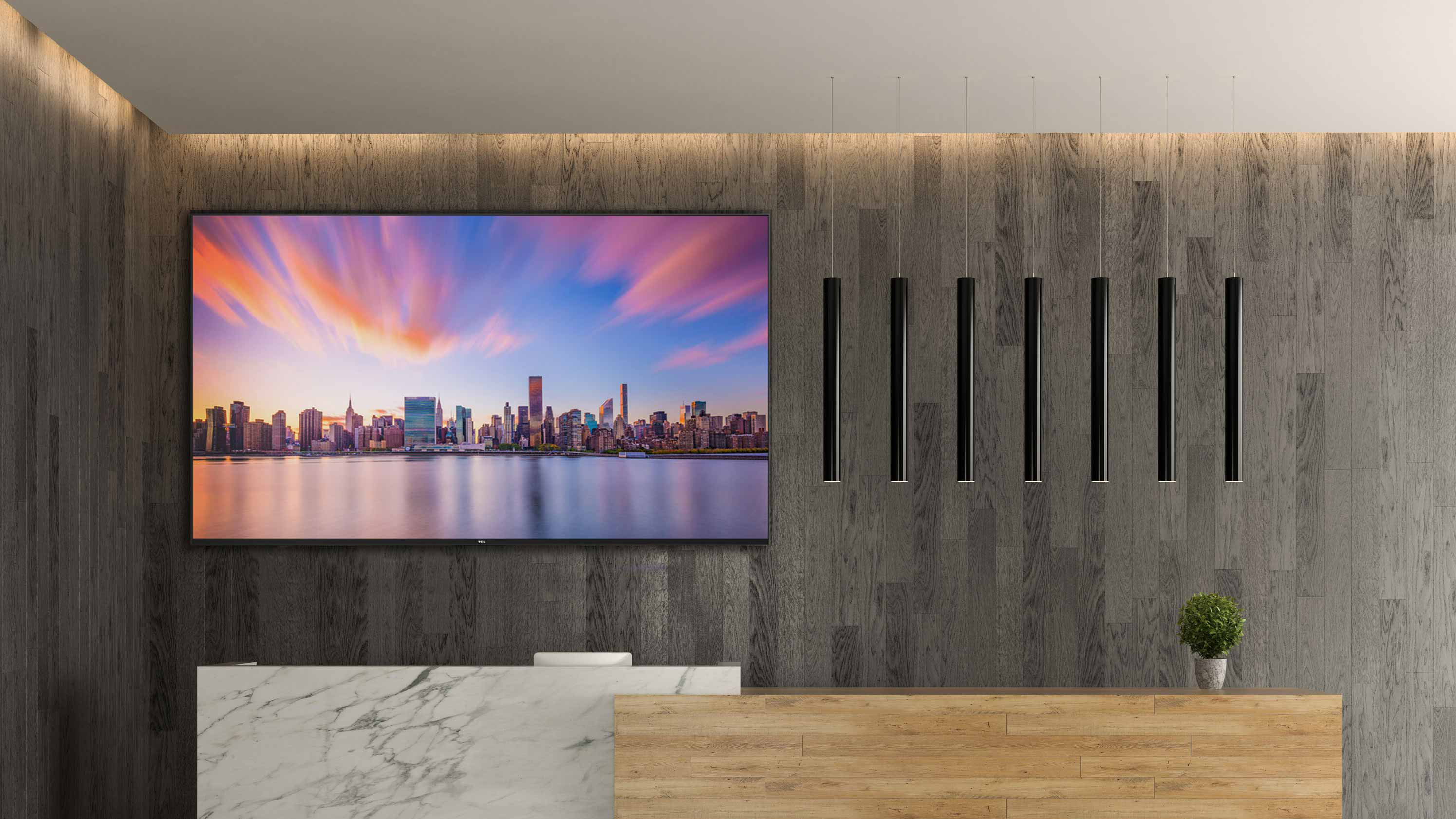 TCL 98 c735 TV At Home