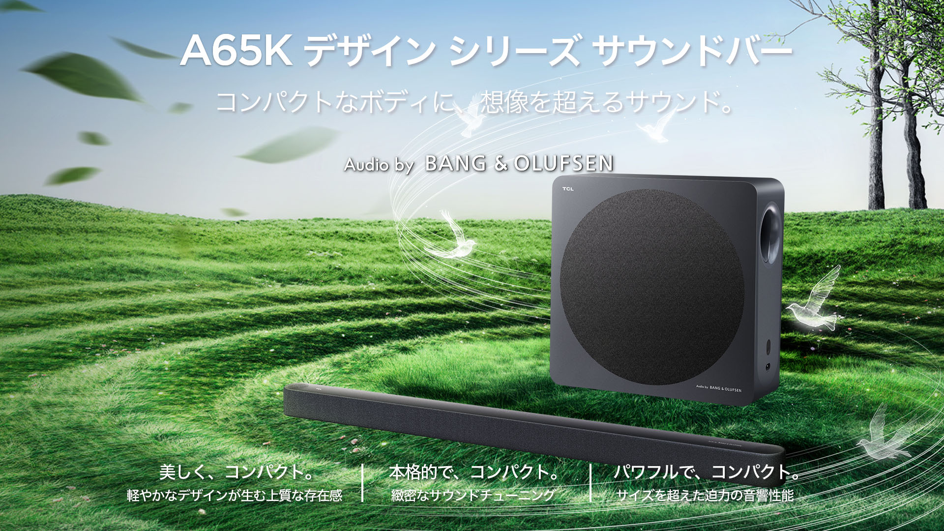 TCL、「いちばん綺麗に、観てほしい。」を掲げブランド刷新 2026年