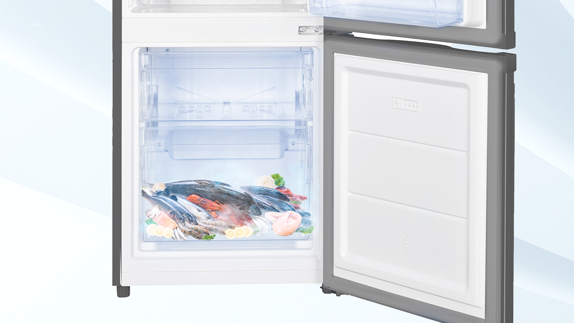 引き出し式で使いやすい冷凍室​