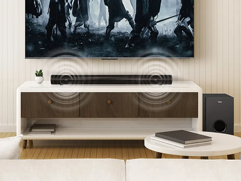 TCL サウンドバー S522W TCLサウンドバー-ワイヤレスサブウーファー付き-S522Wシリーズ