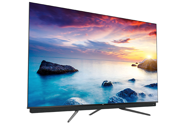 TCL 55C815 4K 量子ドット スマートテレビ サウンドバー搭載 TCL C815 4K HDR QLED テレビサウンドバー搭載及びDolby Vsion