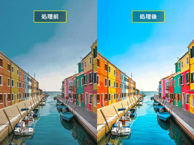 TCL C955 精細感の復元