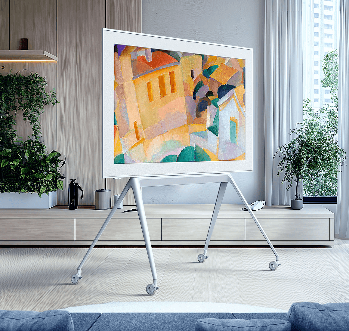 卸売 アートとテクノロジーの融合による新コンセプトテレビ「A300W テレビ