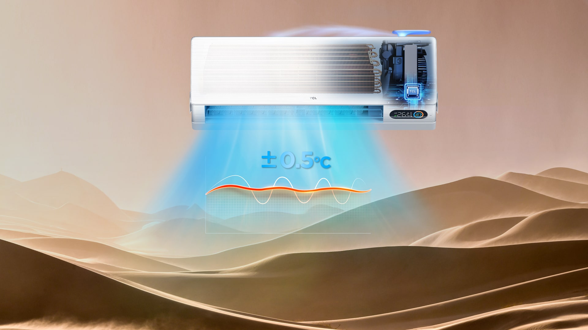 TCL FreshIN 2.0 AC Stable Indoor Temperature Control