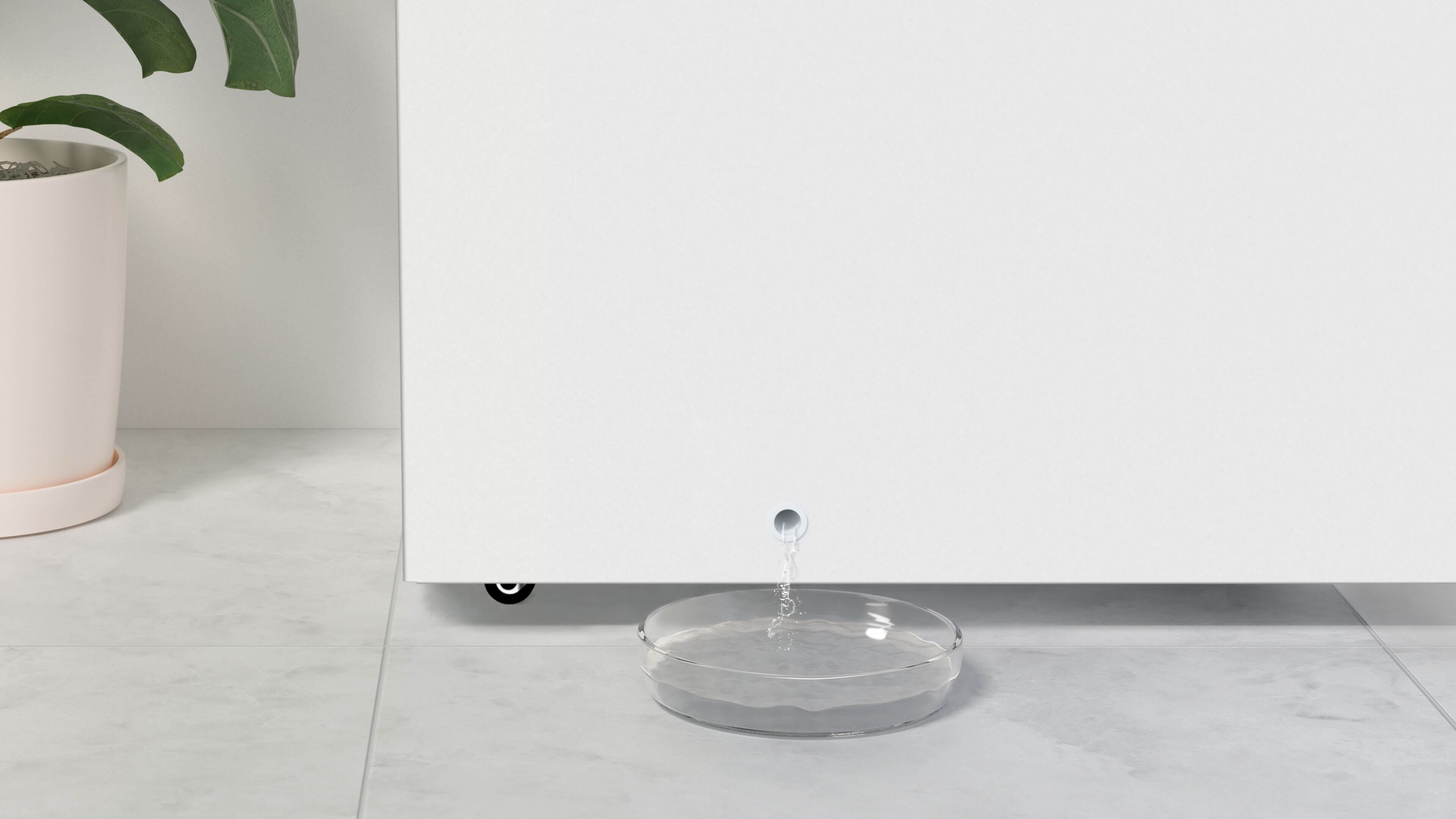 Front Water Disposal Device 