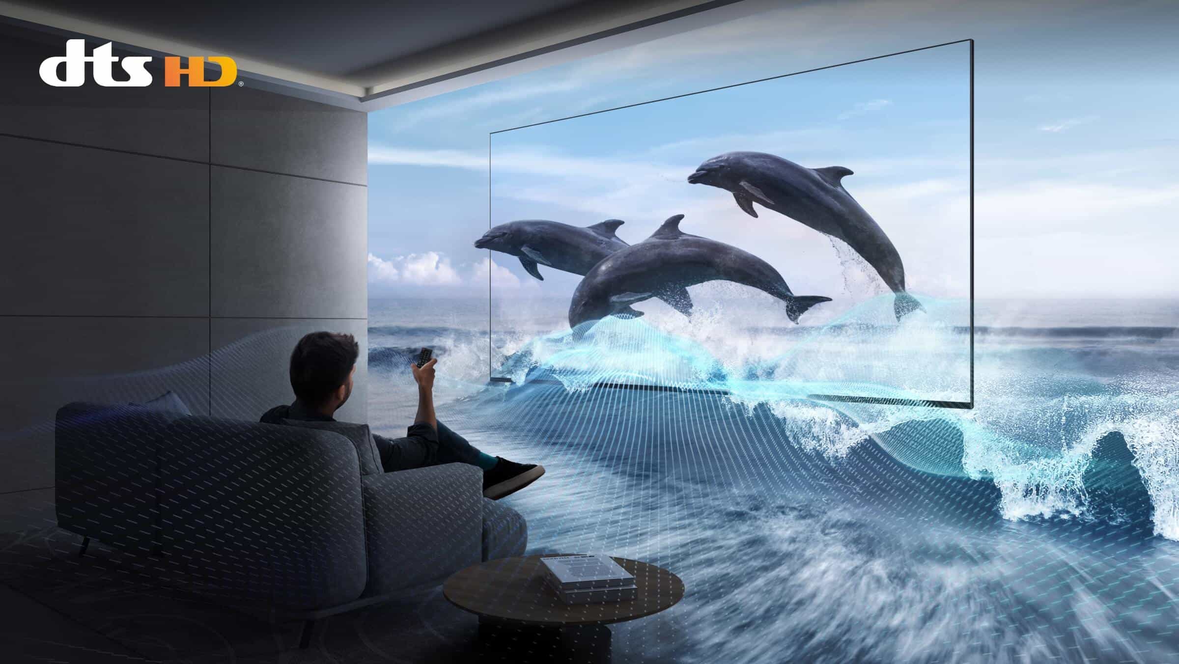 TCL TV QM850G DTS-HD/DTS Virtual:X