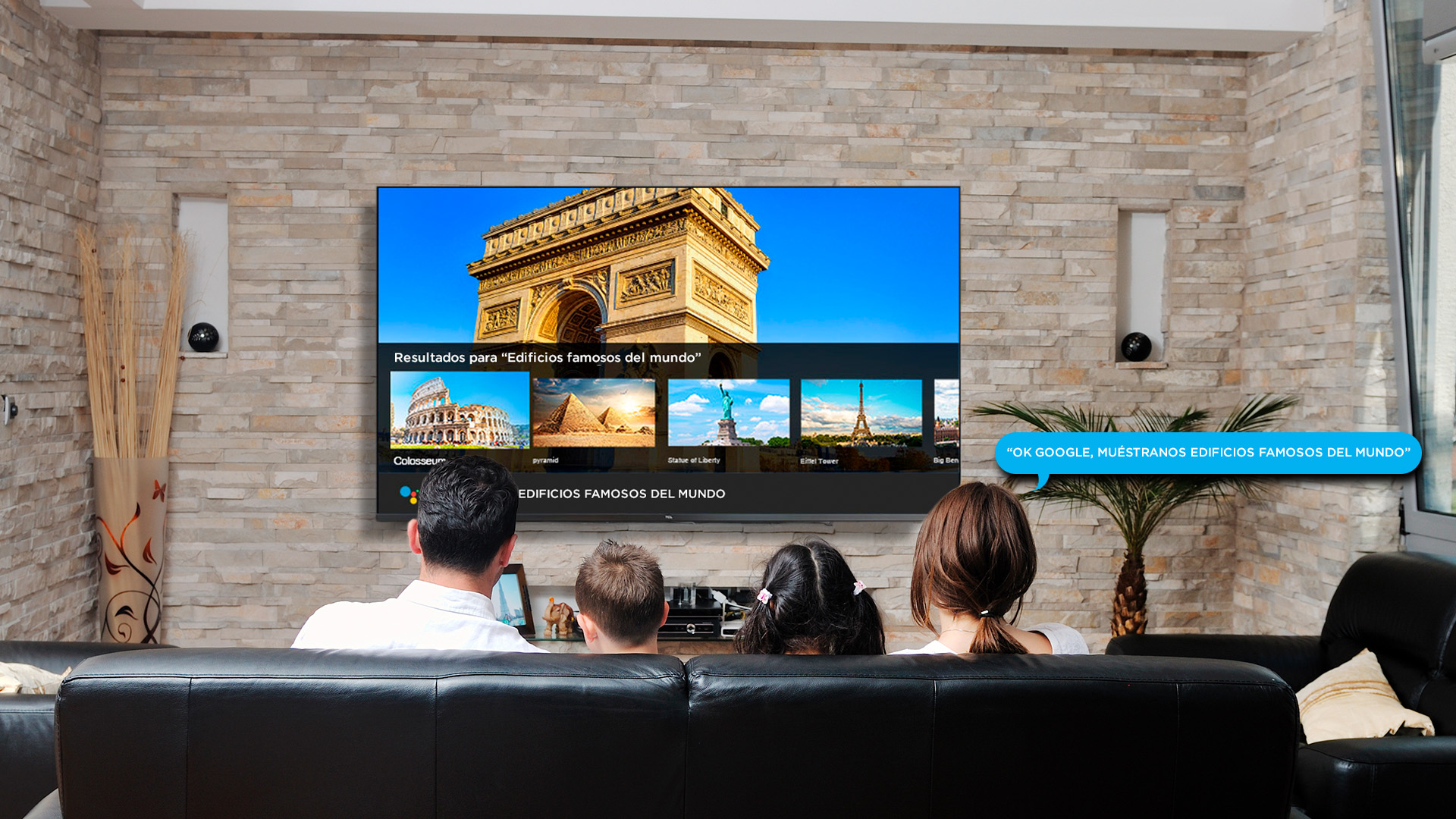 Operación intuitiva: Hands Free Voice Control