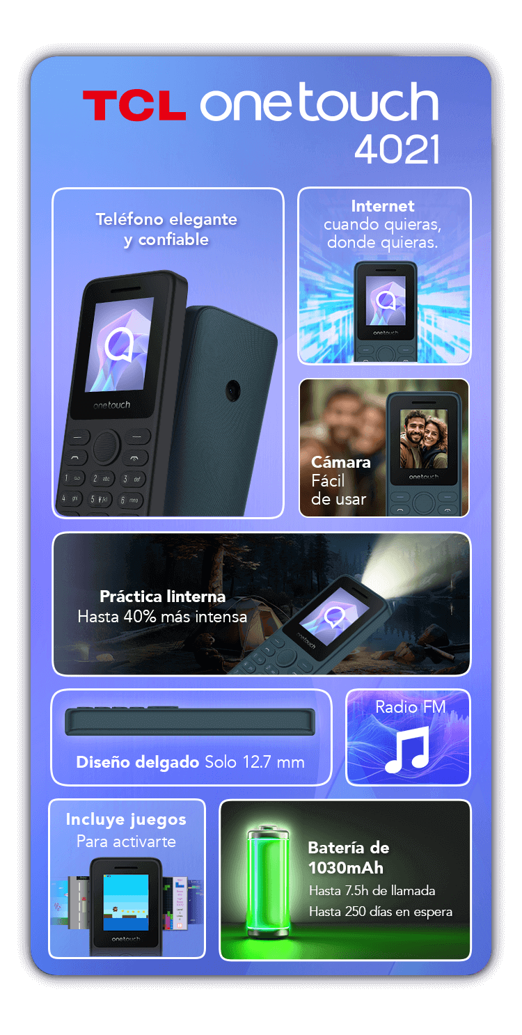 TCL onetouch 4021