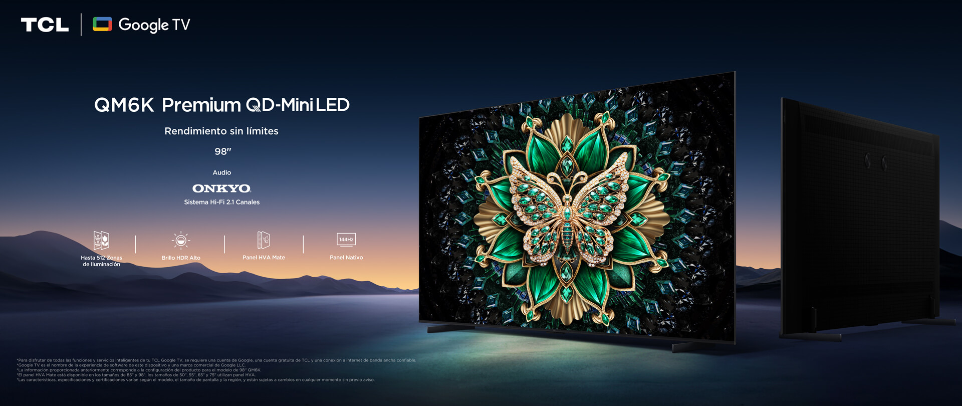 乐竟体育 TV QM6K Premium QD-MiniLED TV