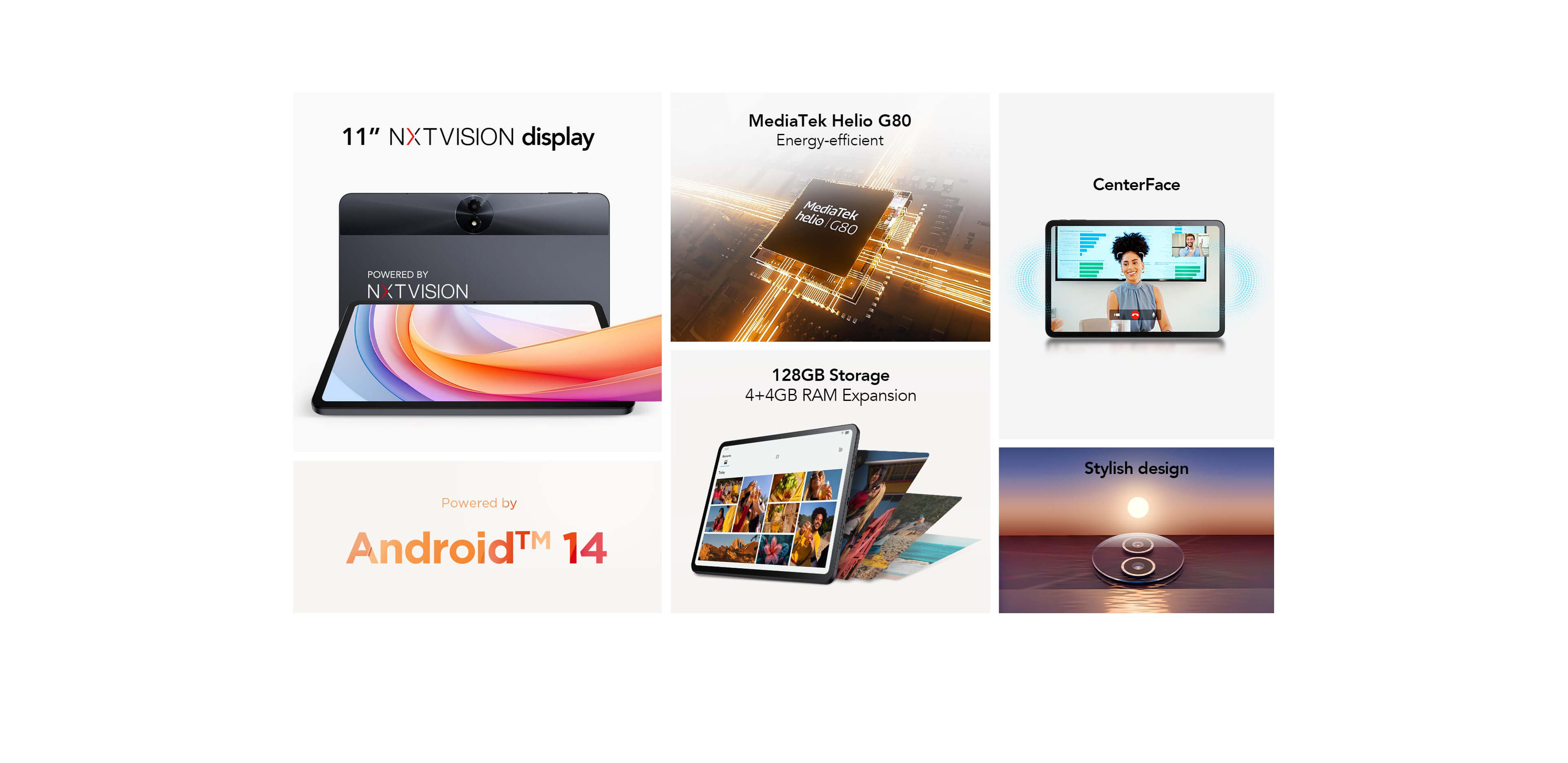 TCL TAB 11 FE-NXTVISION Display 11 Inch Tablet Features