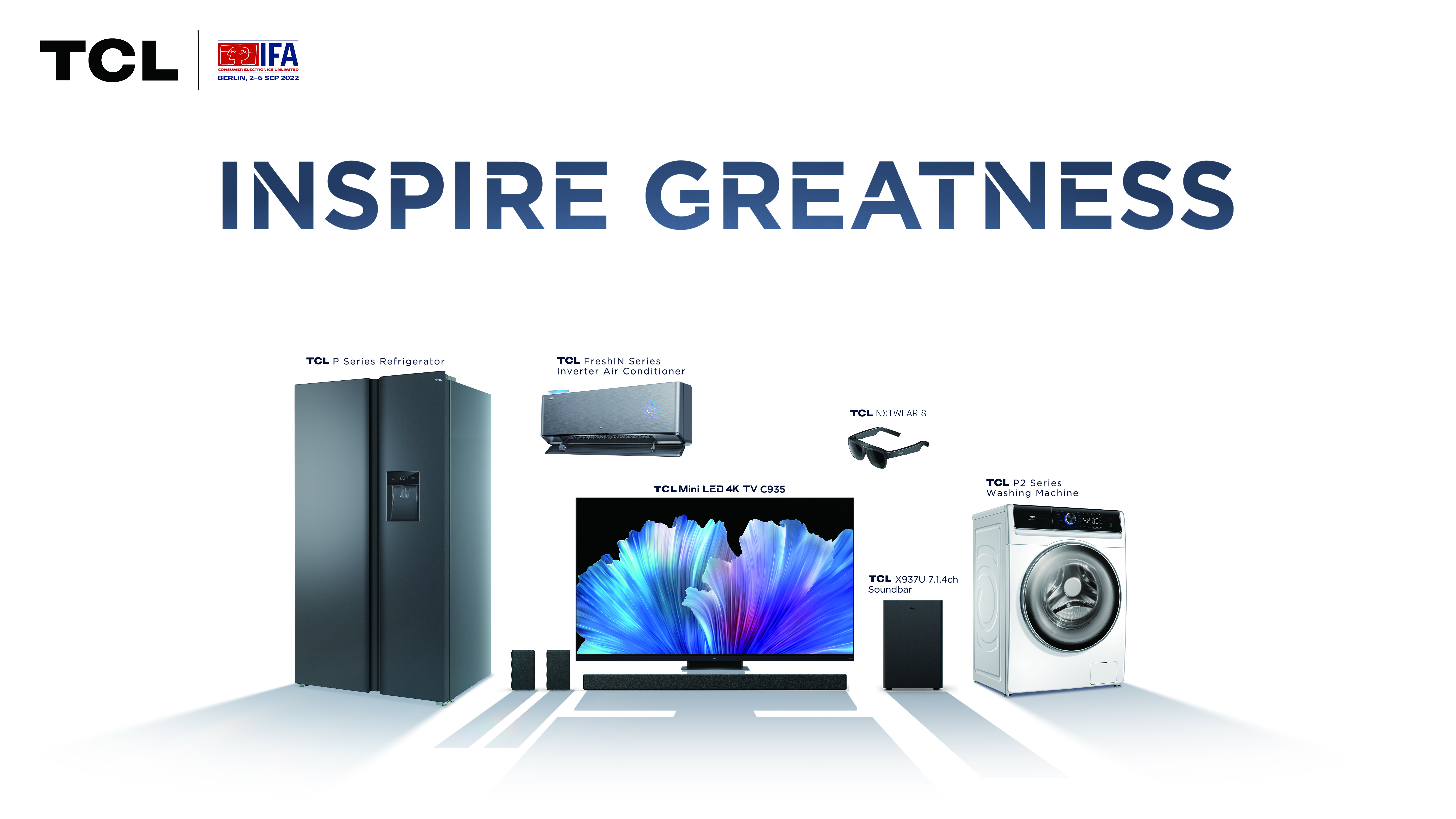 TCL представляет на выставке IFA 2022 самый большой в мире Mini LED-телевизор, новейшие дисплеи и новинки в области умного дома
