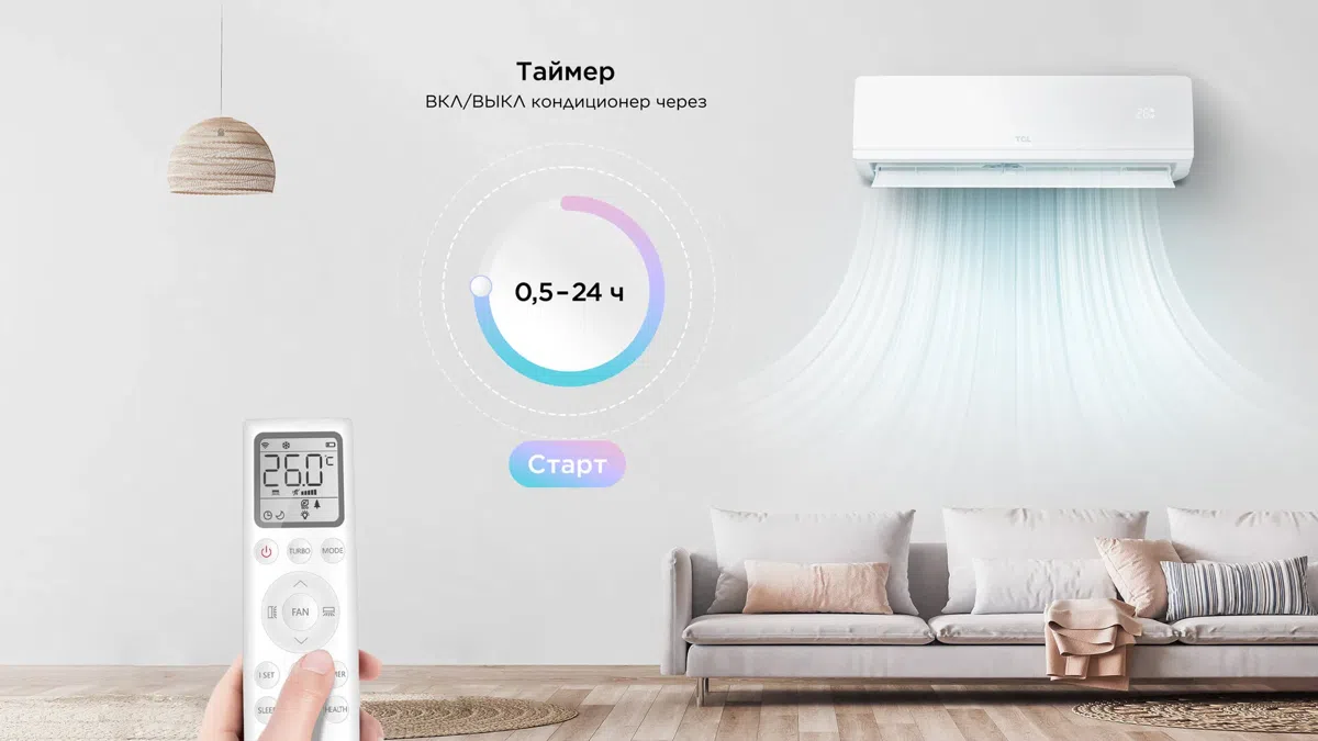 Cплит-система Кондиционер TCL TAC-CT09ONF/R 5 image