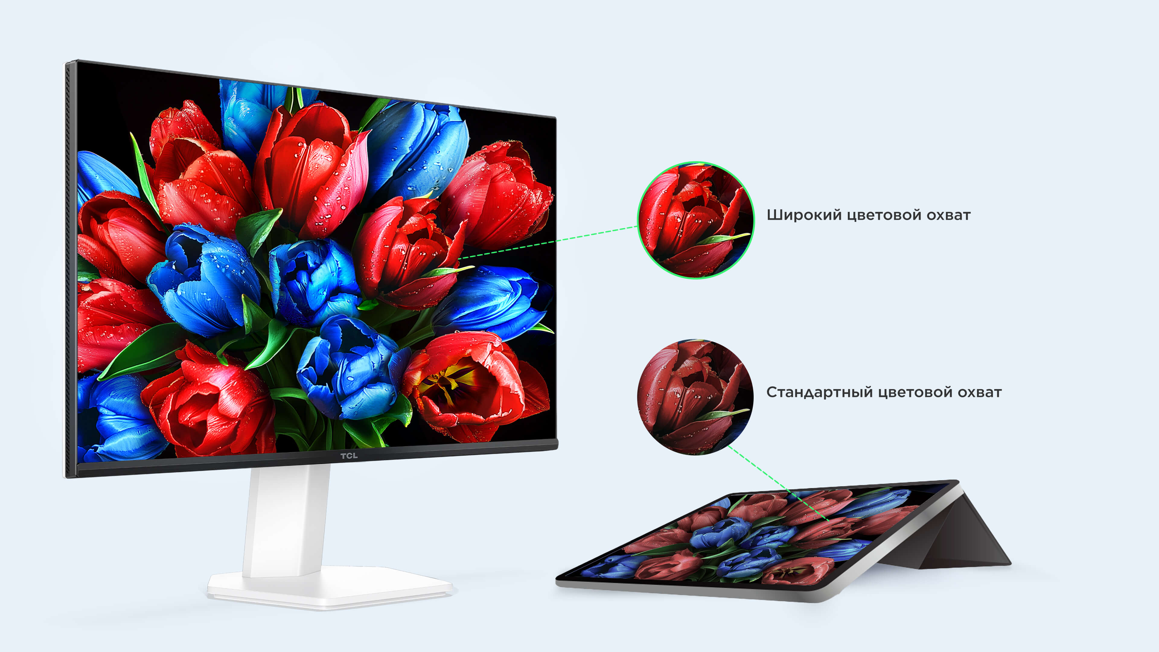 24G54 Monitor Wide Color Gamut
