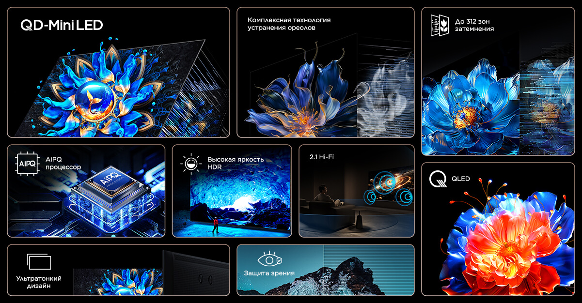 TCL TV C6KS Premium QD-MiniLED TV Overview