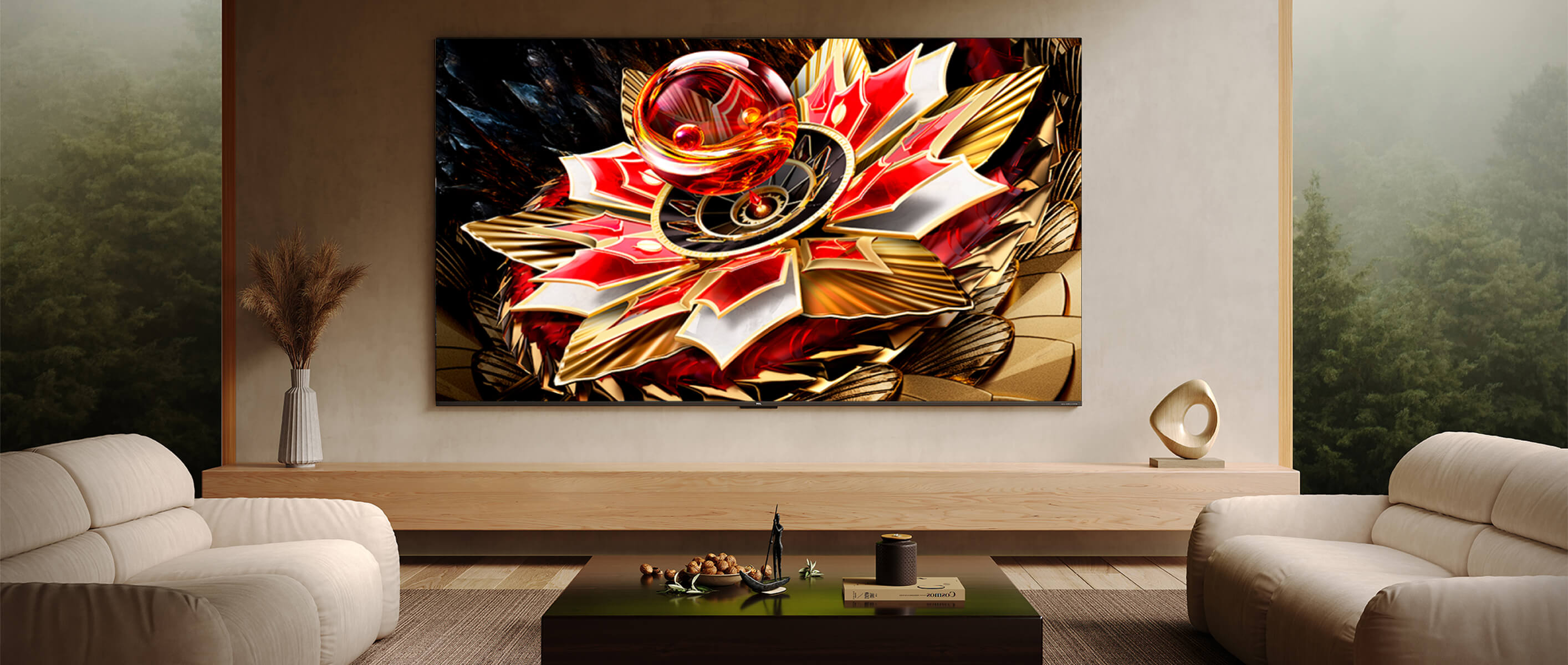 TCLTV C7K Premium QD-MiniLED TV Display