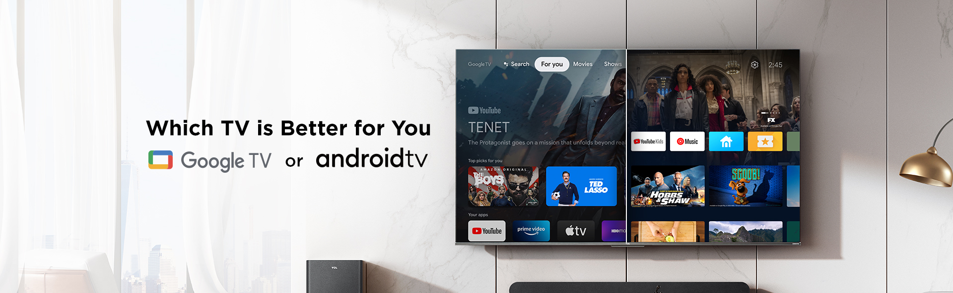 Hangi TV sizin için daha iyi - Google TV mi Android TV mi? Kesin Bir Kılavuz
