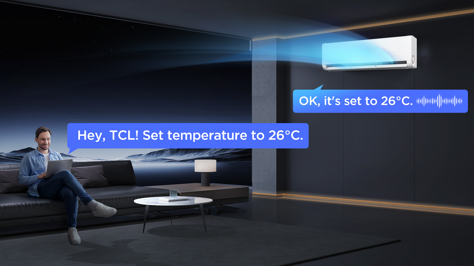 Fast cooling&heating of BreezeIN AC