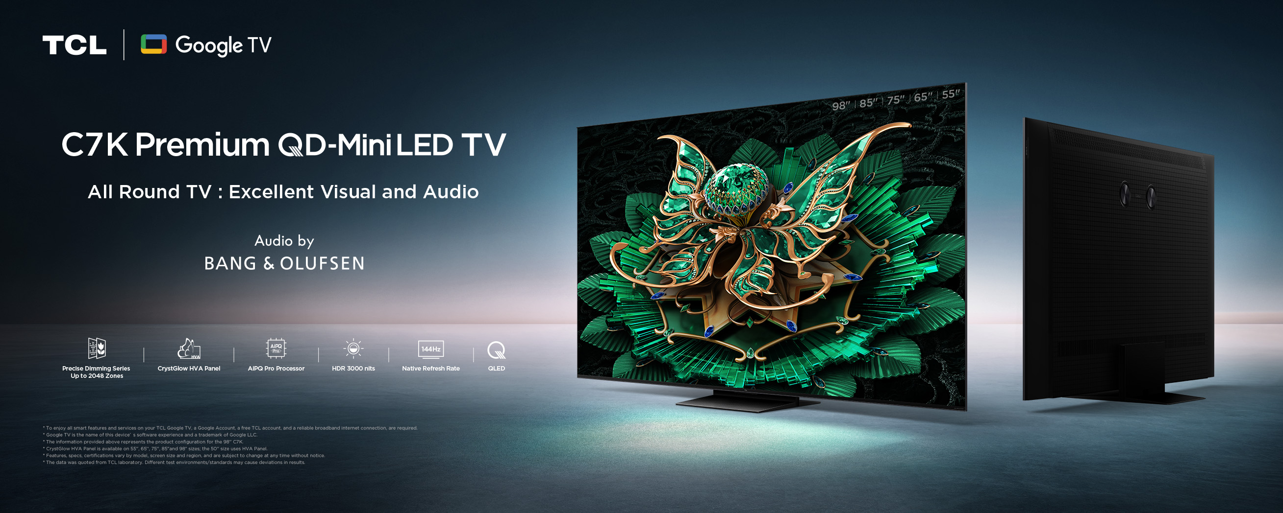 TCL TV C7K Premium QD-MiniLED TV