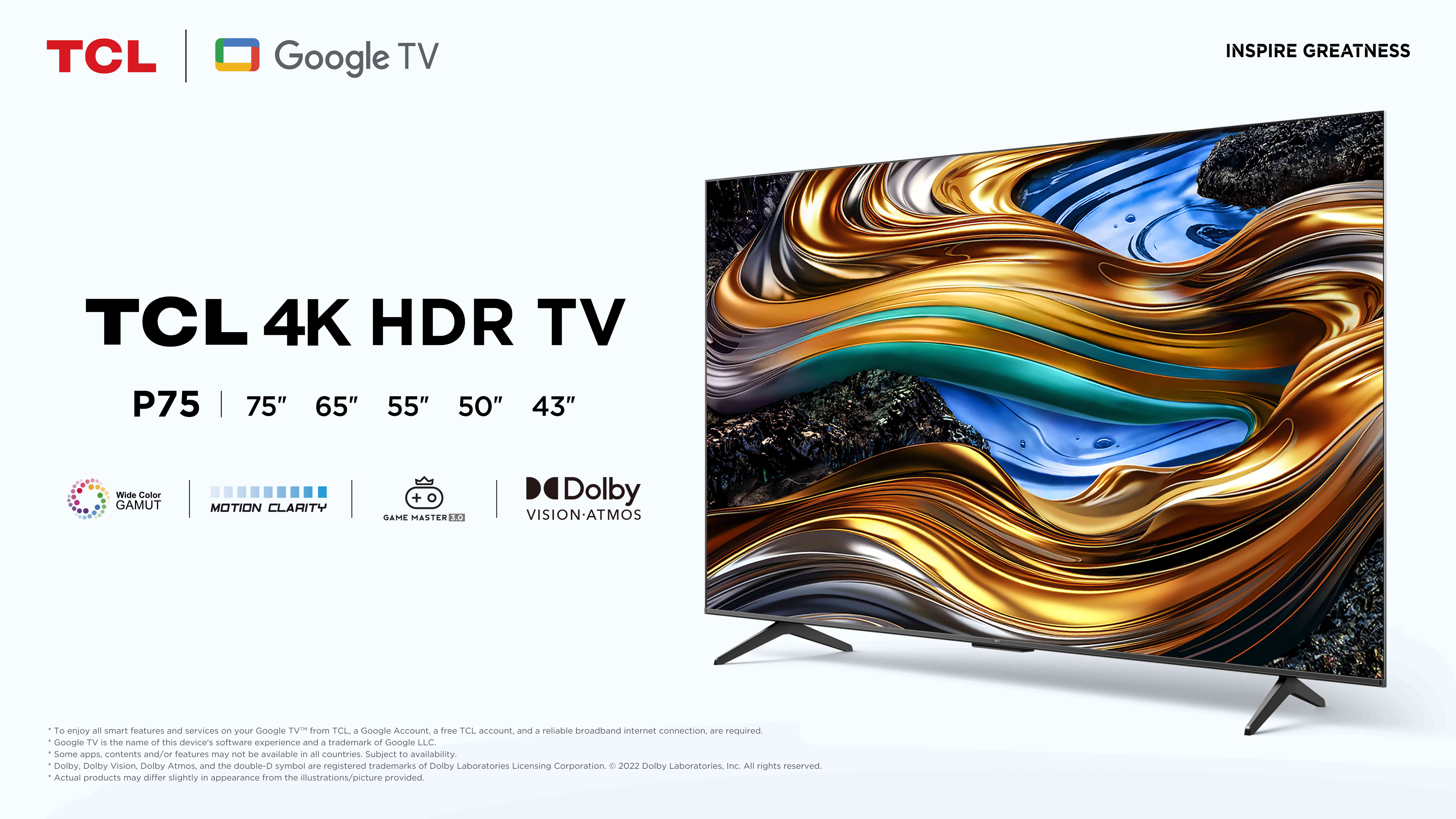 TCL 4K HDR TV