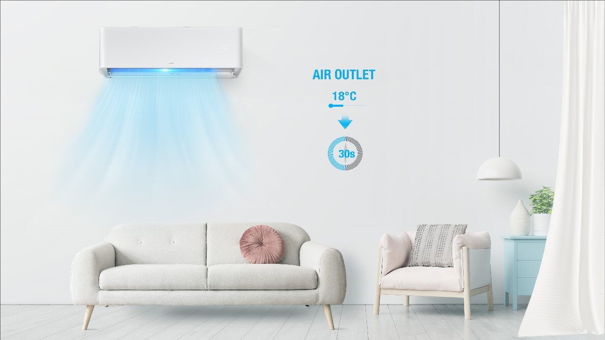 Gentle Breeze Cooling without Direct Wind