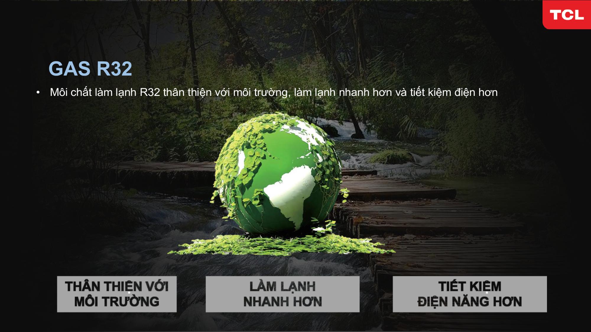 TCL AC xa66wi Gas R32