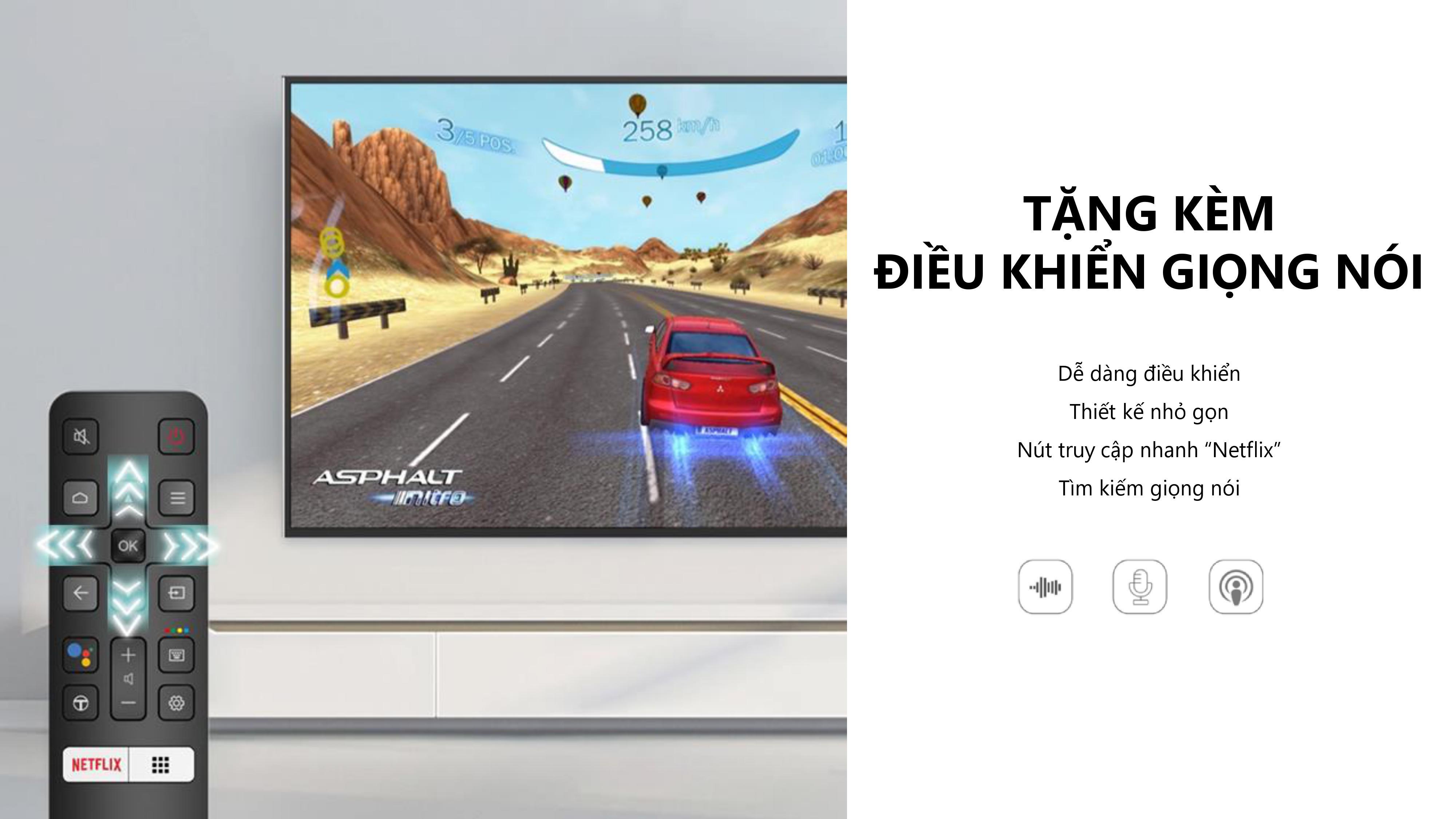 TCL S66A voice-remote