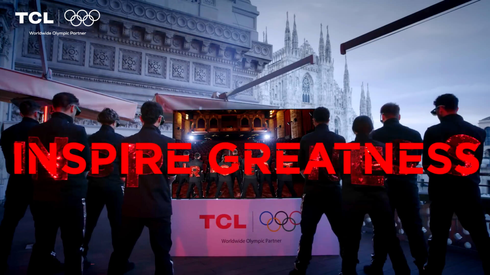 TCL Inspires Greatness on Olympic Day with Urban Theory