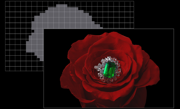 Mini LED TV 300 zonas de atenuación local