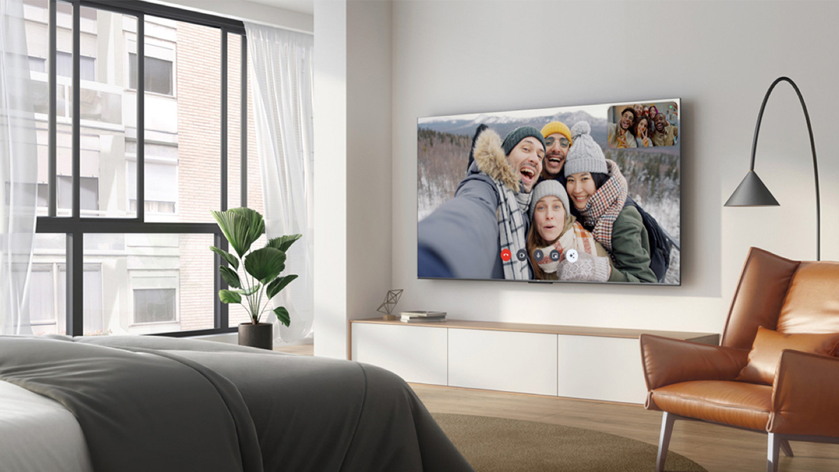 iFFALCON F75 4K TV with Google Meet