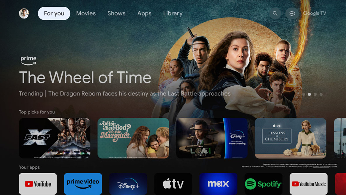 iFFALCON F75 4K TV with Google TV