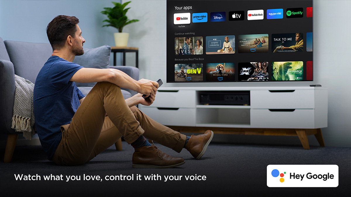 iFFALCON F75 4K TV with Hey Google