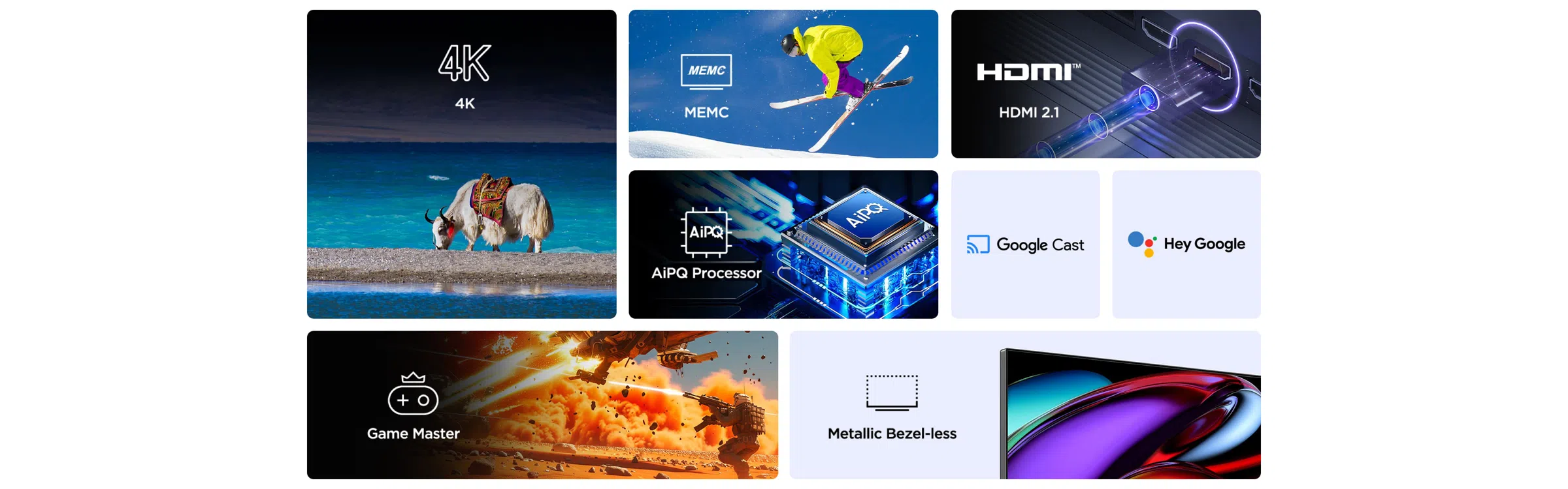 U64 4K UHD Google TV Top Characteristics