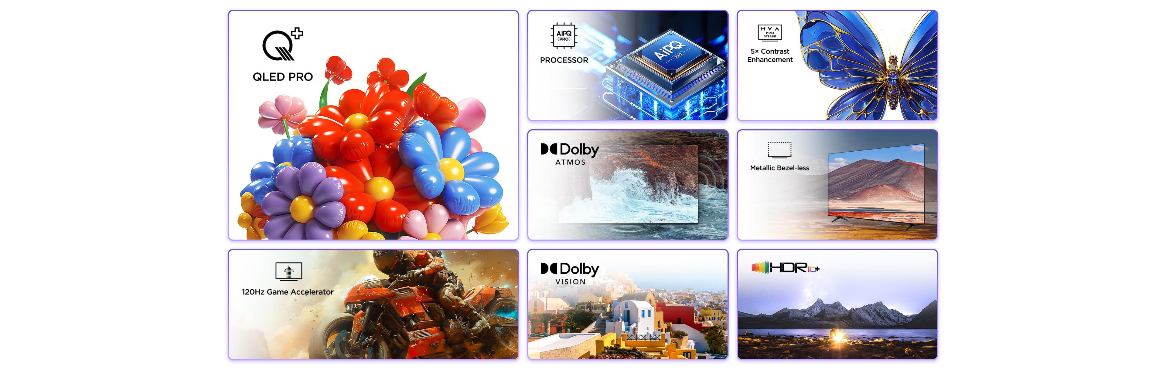 Top banner of  U64 4K UHD Google TV