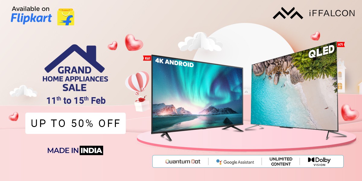 iFFALCON Offers are Here for Great Home Appliances Sale, Flipkart