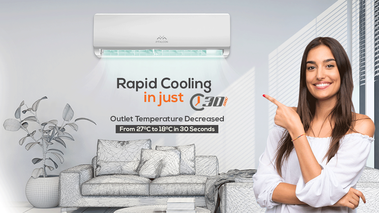 iFFALCON E5S AC 30 Sec Fast Cooling