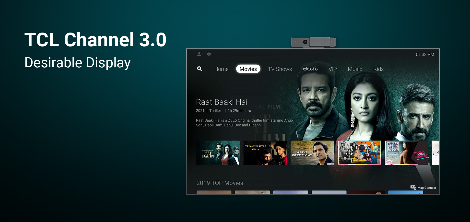 iFFALCON K72 TV TCL Channel 3.0