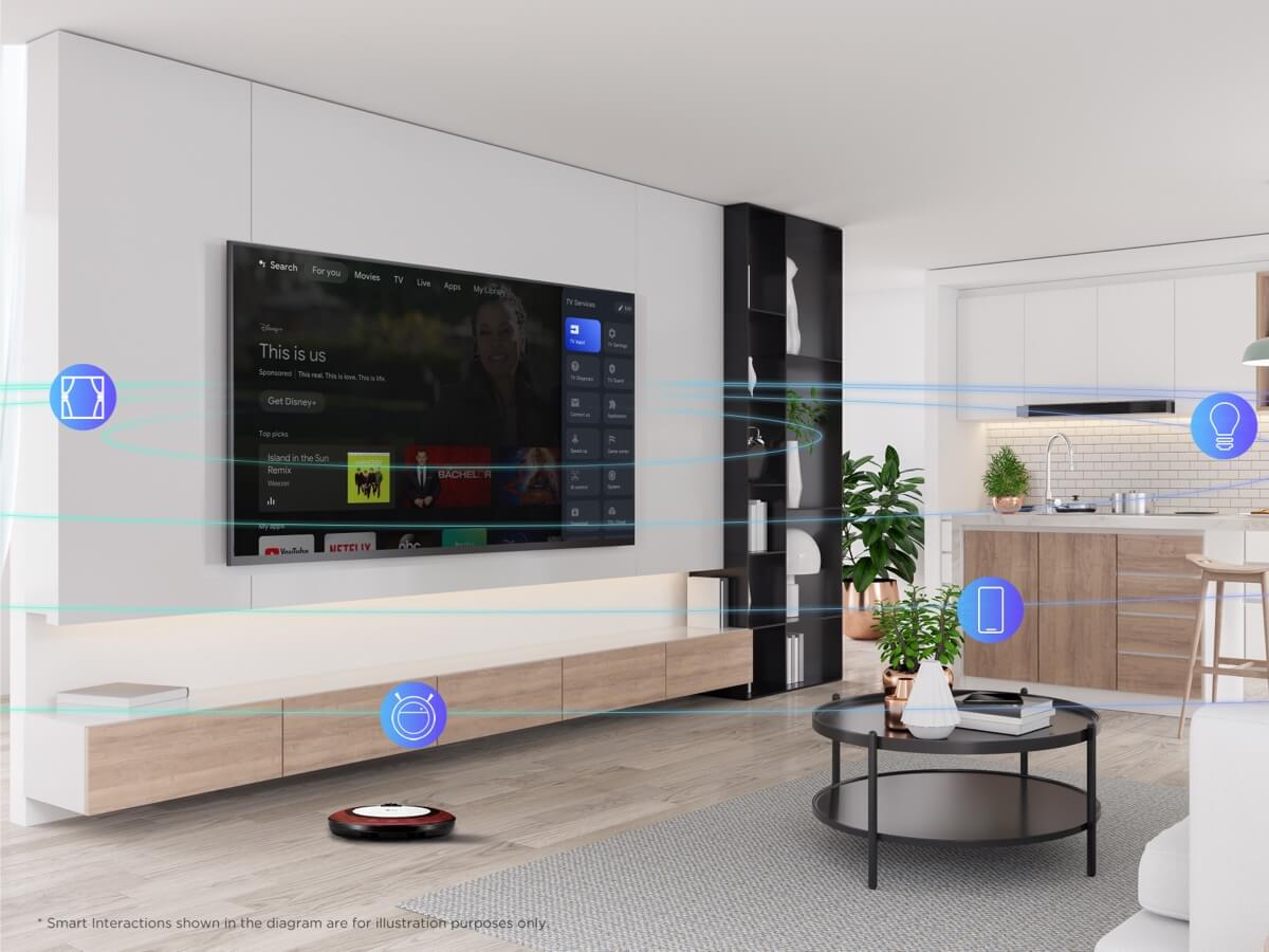 iFFALCON Q72 TV Home Control